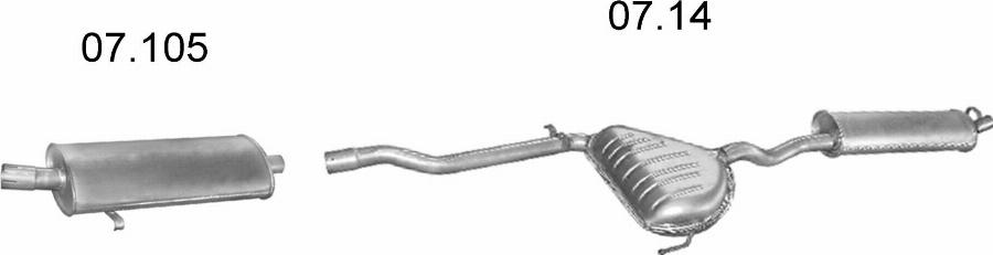 Edex 347 - Sistem de esapament allinparts.ro