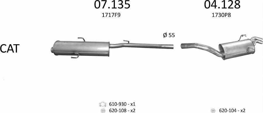 Edex 365 - Sistem de esapament allinparts.ro