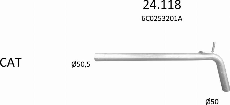 Edex 3639 - Sistem de esapament - allinparts.ro