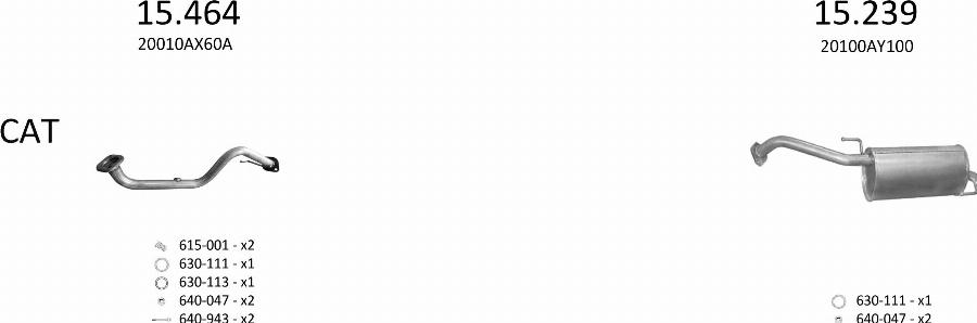 Edex 3175 - Sistem de esapament allinparts.ro