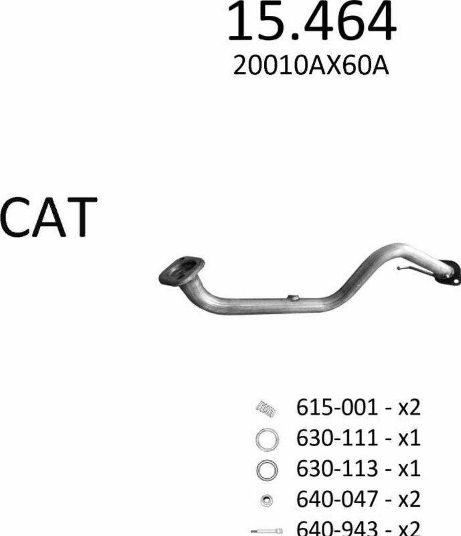 Edex 3173 - Sistem de esapament allinparts.ro