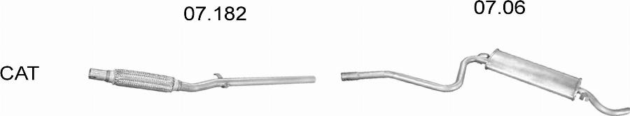 Edex 334 - Sistem de esapament - allinparts.ro