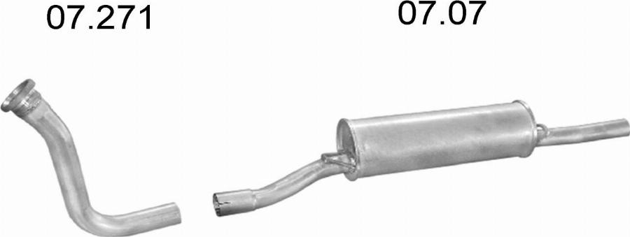 Edex 336 - Sistem de esapament allinparts.ro