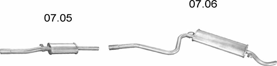 Edex 332 - Sistem de esapament - allinparts.ro
