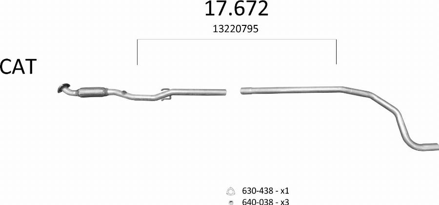 Edex 3205 - Sistem de esapament allinparts.ro