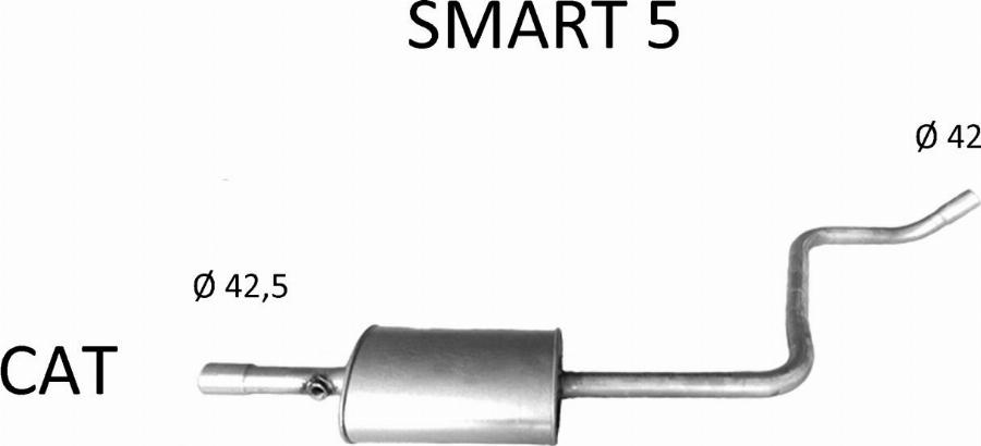 Edex 2939 - Sistem de esapament - allinparts.ro