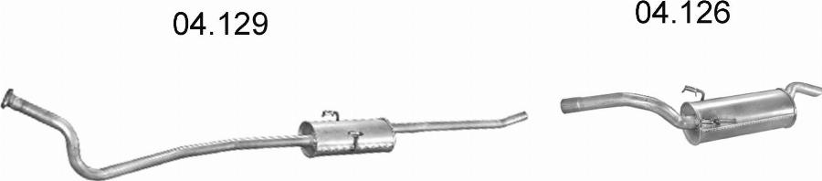 Edex 2415 - Sistem de esapament allinparts.ro