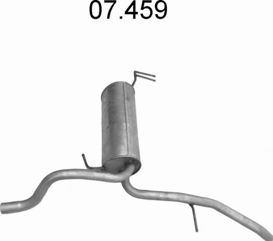 Edex 2549 - Sistem de esapament - allinparts.ro