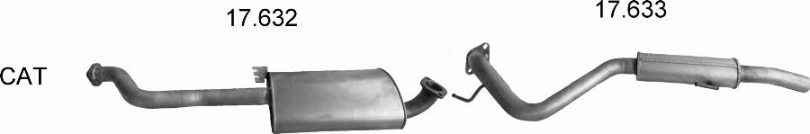 Edex 2589 - Sistem de esapament allinparts.ro