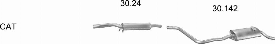 Edex 20.27 - Racord evacuare - allinparts.ro