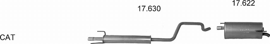 Edex 2330 - Sistem de esapament - allinparts.ro