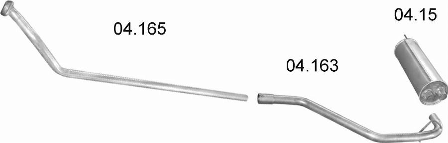 Edex 237 - Sistem de esapament - allinparts.ro