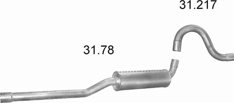 Edex 2263 - Sistem de esapament - allinparts.ro