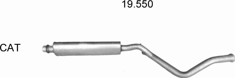 Edex 2799 - Sistem de esapament - allinparts.ro