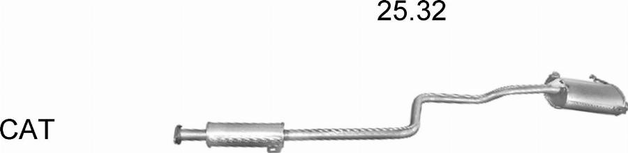 Edex 2750 - Sistem de esapament allinparts.ro