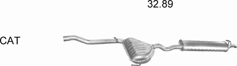 Edex 2780 - Sistem de esapament allinparts.ro