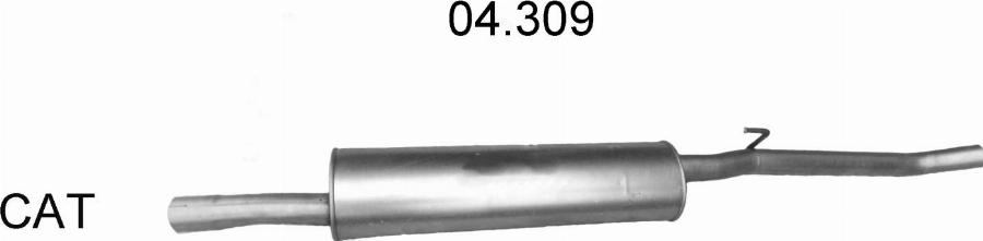 Edex 2772 - Sistem de esapament allinparts.ro