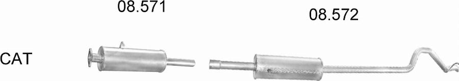 Edex 704 - Sistem de esapament allinparts.ro