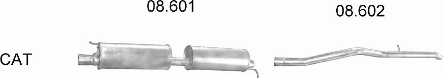 Edex 720 - Sistem de esapament allinparts.ro