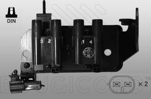EFI 155121 - Bobina de inductie - allinparts.ro