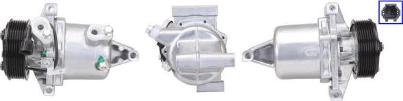 Elstock 51-0983 - Compresor, climatizare - allinparts.ro