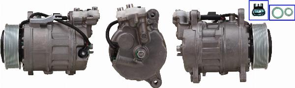 Elstock 51-1510 - Compresor, climatizare - allinparts.ro