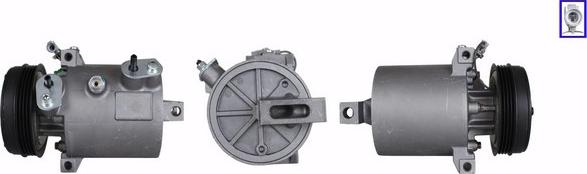 Elstock 51-1192 - Compresor, climatizare - allinparts.ro