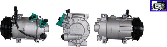Elstock 51-1184 - Compresor, climatizare allinparts.ro