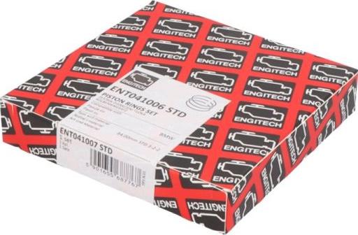 ENGITECH ENT041007 STD - Set segmenti piston - allinparts.ro