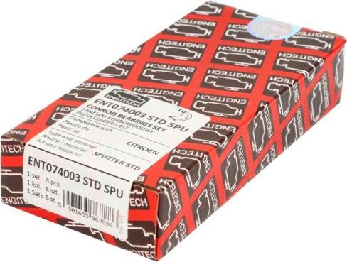 ENGITECH ENT074003 STD SPU - Set lagar biela - allinparts.ro