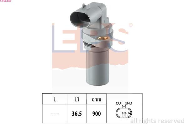 EPS 1.953.440 - Senzor impulsuri, arbore cotit allinparts.ro