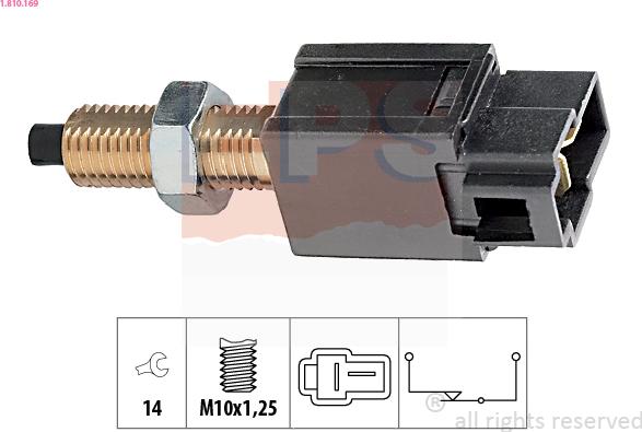 EPS 1.810.169 - Comutator lumini frana - allinparts.ro