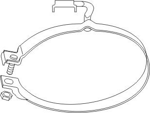 ERNST 499651 - Suport, toba esapament - allinparts.ro