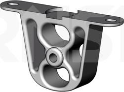 ERNST 495387 - Suport, toba esapament - allinparts.ro