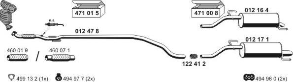 ERNST 051010 - Sistem de esapament allinparts.ro