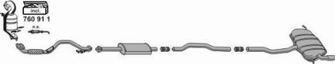 ERNST 060593 - Sistem de esapament - allinparts.ro