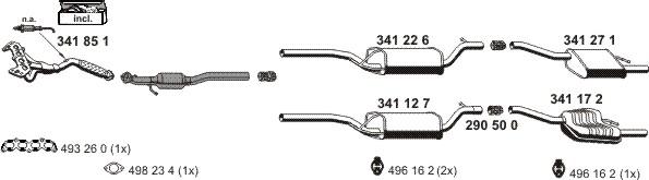 ERNST 030229 - Sistem de esapament allinparts.ro