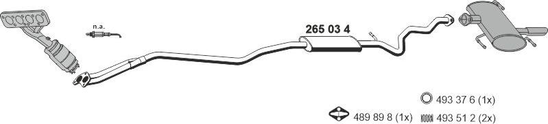 ERNST 020624 - Sistem de esapament - allinparts.ro