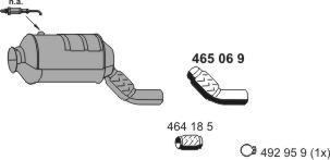ERNST 020382 - Sistem de esapament - allinparts.ro
