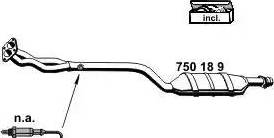 ERNST 020256 - Sistem de esapament - allinparts.ro