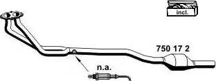 ERNST 020279 - Sistem de esapament - allinparts.ro