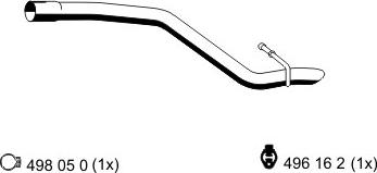 ERNST 313117 - Racord evacuare - allinparts.ro