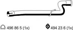 ERNST 331548 - Racord evacuare allinparts.ro