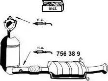 ERNST 260003 - Sistem de esapament - allinparts.ro