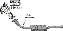 ERNST 210128 - Sistem de esapament - allinparts.ro