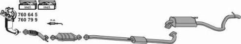 ERNST 220034 - Sistem de esapament allinparts.ro