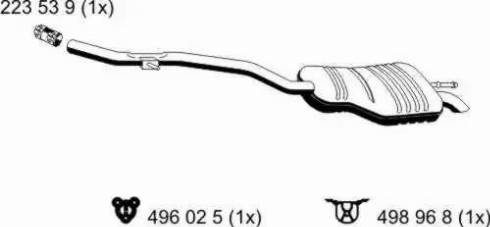 ERNST 273077 - Toba esapament finala - allinparts.ro