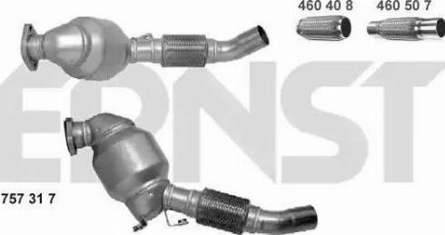 ERNST 757317 - Catalizator - allinparts.ro