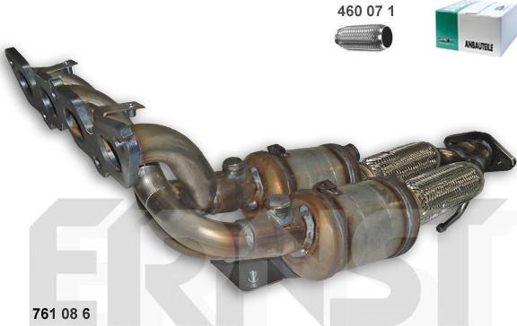 ERNST 761086 - Catalizator - allinparts.ro