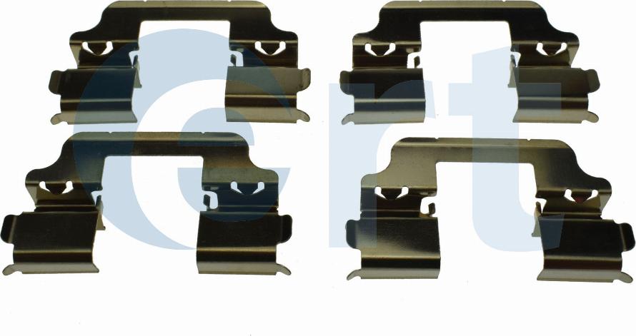 ERT 420411 - Set accesorii, placute frana - allinparts.ro